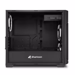 Sharkoon V1000 RGB Micro Tower Nero - Vista aggiuntiva 5