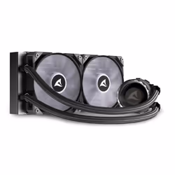 Sharkoon S80 RGB Case per computer, Processore Raffreddatore di liquidi tutto in uno 12 cm Nero 1 pz - Vista aggiuntiva 5