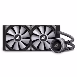 Sharkoon S80 RGB Case per computer, Processore Raffreddatore di liquidi tutto in uno 12 cm Nero 1 pz - Vista aggiuntiva 7