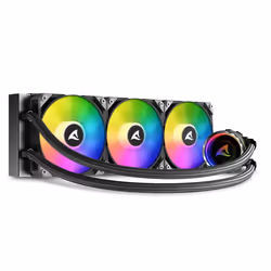 Sharkoon S90 RGB Case per computer, Processore Raffreddatore di liquidi tutto in uno 12 cm Nero 1 pz - Vista aggiuntiva 6