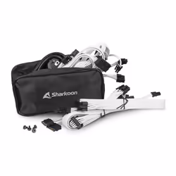 Sharkoon Rebel P30 Gold alimentatore per computer 1000 W 20+4 pin ATX ATX Bianco - Vista aggiuntiva 4