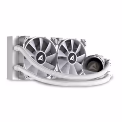 Sharkoon S80 RGB Case per computer, Processore Raffreddatore di liquidi tutto in uno 12 cm Bianco 1 pz - Vista aggiuntiva 5