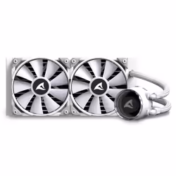 Sharkoon S80 RGB Case per computer, Processore Raffreddatore di liquidi tutto in uno 12 cm Bianco 1 pz - Vista aggiuntiva 7