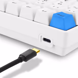 Sharkoon SKILLER SGK50 S3 PBT tastiera Gaming USB QWERTZ Tedesco Bianco - Vista aggiuntiva 7