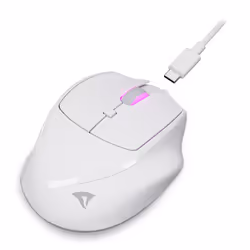 Sharkoon OfficePal M25W mouse Gaming Mano destra RF Wireless + USB Type-C Ottico 4000 DPI - Vista aggiuntiva 4