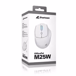 Sharkoon OfficePal M25W mouse Gaming Mano destra RF Wireless + USB Type-C Ottico 4000 DPI - Vista aggiuntiva 8