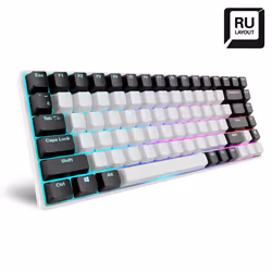 Sharkoon SKILLER SGK50 S3 tastiera Gaming USB QWERTY Russo Bianco - Vista aggiuntiva 2