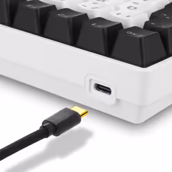 Sharkoon SKILLER SGK50 S3 tastiera Gaming USB AZERTY Francese Bianco - Vista aggiuntiva 7