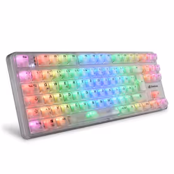 Sharkoon 4044951040131 tastiera Gaming USB QWERTZ Tedesco Bianco - Vista aggiuntiva 2