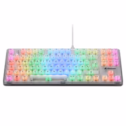 Sharkoon 4044951040131 tastiera Gaming USB QWERTZ Tedesco Bianco - Vista aggiuntiva 4