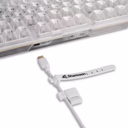 Sharkoon 4044951040131 tastiera Gaming USB QWERTZ Tedesco Bianco - Vista aggiuntiva 6