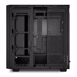 Sharkoon REBEL C70M RGB Full Tower Nero, Legno - Vista aggiuntiva 6