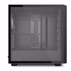 Sharkoon REBEL C70G RGB Full Tower Nero, Legno - Vista aggiuntiva 4