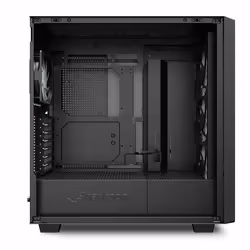 Sharkoon REBEL C70G RGB Full Tower Nero, Legno - Vista aggiuntiva 5