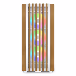 Sharkoon REBEL C70G RGB Full Tower Bianco, Legno - Vista aggiuntiva 6