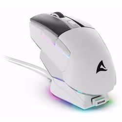 Sharkoon SGM50W mouse Gaming Mano destra RF Wireless + USB Type-A Ottico 6400 DPI - Vista aggiuntiva 6