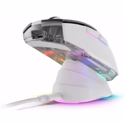 Sharkoon SGM50W mouse Gaming Mano destra RF Wireless + USB Type-A Ottico 6400 DPI - Vista aggiuntiva 7