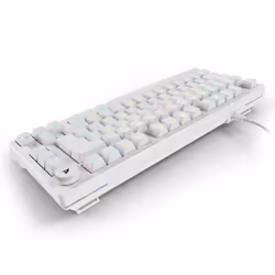 Sharkoon SGK25 tastiera Casa USB QWERTZ Tedesco Bianco - Vista aggiuntiva 5