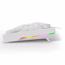 Sharkoon SGK25 tastiera Casa USB QWERTZ Tedesco Bianco - Vista aggiuntiva 6