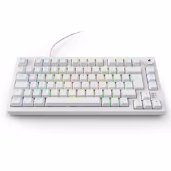 Sharkoon SGK25 tastiera Casa USB QWERTZ Tedesco Bianco - Vista aggiuntiva 7