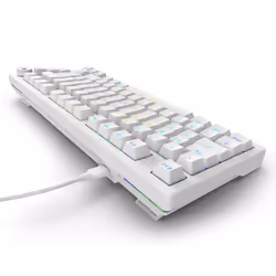 Sharkoon SGK25 tastiera Casa USB QWERTZ Tedesco Bianco - Vista aggiuntiva 8