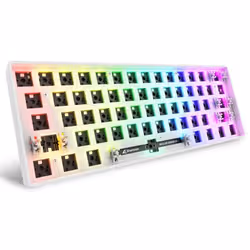 Sharkoon SKILLER SGK50 S4 tastiera Casa USB QWERTY Tedesco Bianco - Vista aggiuntiva 2