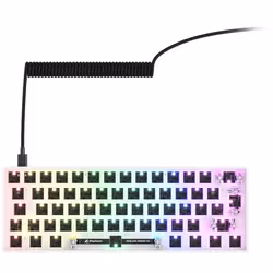 Sharkoon SKILLER SGK50 S4 tastiera Casa USB QWERTY Tedesco Bianco - Vista aggiuntiva 3