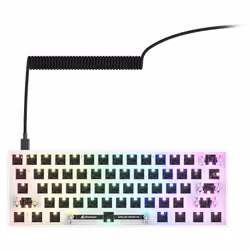 Sharkoon SKILLER SGK50 S4 tastiera Casa USB QWERTY Tedesco Bianco - Vista aggiuntiva 4