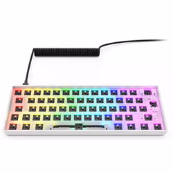 Sharkoon SKILLER SGK50 S4 tastiera Casa USB QWERTY Tedesco Bianco - Vista aggiuntiva 5