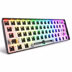 Sharkoon SKILLER SGK50 S4 tastiera Casa USB QWERTY Tedesco Nero - Vista aggiuntiva 2