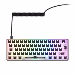 Sharkoon SKILLER SGK50 S4 tastiera Casa USB QWERTY Tedesco Nero - Vista aggiuntiva 3