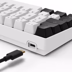 Sharkoon SGK50 S4 tastiera Casa USB QWERTZ Tedesco Bianco - Vista aggiuntiva 4