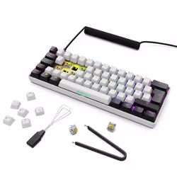 Sharkoon SGK50 S4 tastiera Casa USB QWERTZ Tedesco Bianco - Vista aggiuntiva 8