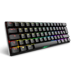 Sharkoon 100065629 tastiera Casa USB QWERTZ Tedesco Nero