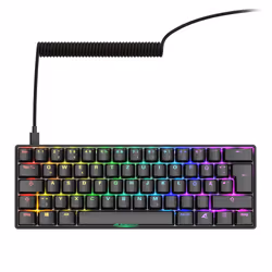 Sharkoon 100065629 tastiera Casa USB QWERTZ Tedesco Nero - Vista aggiuntiva 2