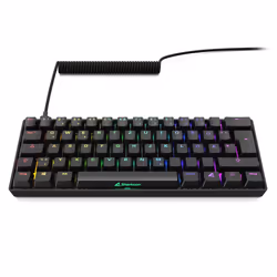 Sharkoon 100065629 tastiera Casa USB QWERTZ Tedesco Nero - Vista aggiuntiva 3