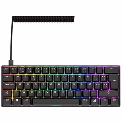Sharkoon 100065630 tastiera Casa USB QWERTZ Tedesco Nero - Vista aggiuntiva 4
