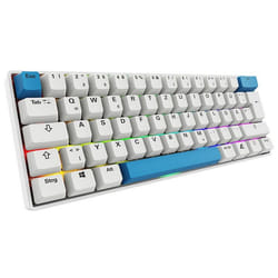 Sharkoon SGK50 S4 tastiera Casa USB QWERTZ Tedesco Bianco