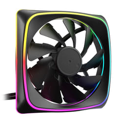 Sharkoon SHARK Lights RGB PWM Case per computer Ventilatore 12 cm Nero 1 pz
