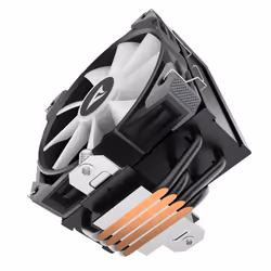 Sharkoon A40 RGB Processore Raffreddatore d'aria 12 cm Nero 1 pz - Vista aggiuntiva 8