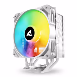 Sharkoon A40 RGB Processore Raffreddatore d'aria 12 cm Bianco 1 pz - Vista aggiuntiva 3