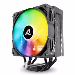 Sharkoon A50 RGB Processore Raffreddatore d'aria 12 cm Nero 1 pz