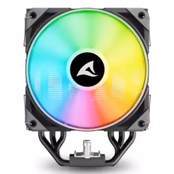 Sharkoon A50 RGB Processore Raffreddatore d'aria 12 cm Nero 1 pz - Vista aggiuntiva 5