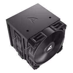 Sharkoon A60 Processore Raffreddatore d'aria 12 cm Nero 1 pz - Vista aggiuntiva 5