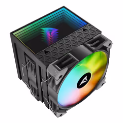 Sharkoon A60 RGB Processore Raffreddatore d'aria 12 cm Nero 1 pz - Vista aggiuntiva 7