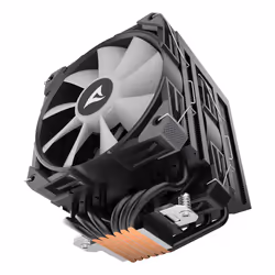 Sharkoon A60 RGB Processore Raffreddatore d'aria 12 cm Nero 1 pz - Vista aggiuntiva 8