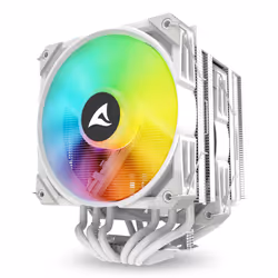 Sharkoon A60 RGB Processore Raffreddatore d'aria 12 cm Bianco 1 pz
