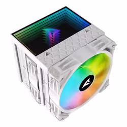 Sharkoon A60 RGB Processore Raffreddatore d'aria 12 cm Bianco 1 pz - Vista aggiuntiva 7