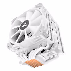 Sharkoon A60 RGB Processore Raffreddatore d'aria 12 cm Bianco 1 pz - Vista aggiuntiva 8