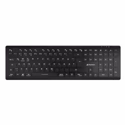 Sharkoon OfficePal K30W bk tastiera Casa/ufficio USB QWERTZ Tedesco Nero - Vista aggiuntiva 2